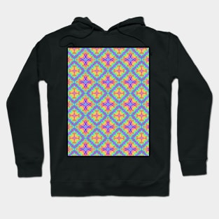 Neon Kaleidoscope Hoodie